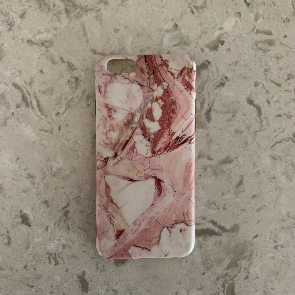 iPhone 6s Phone Case Pink Marble